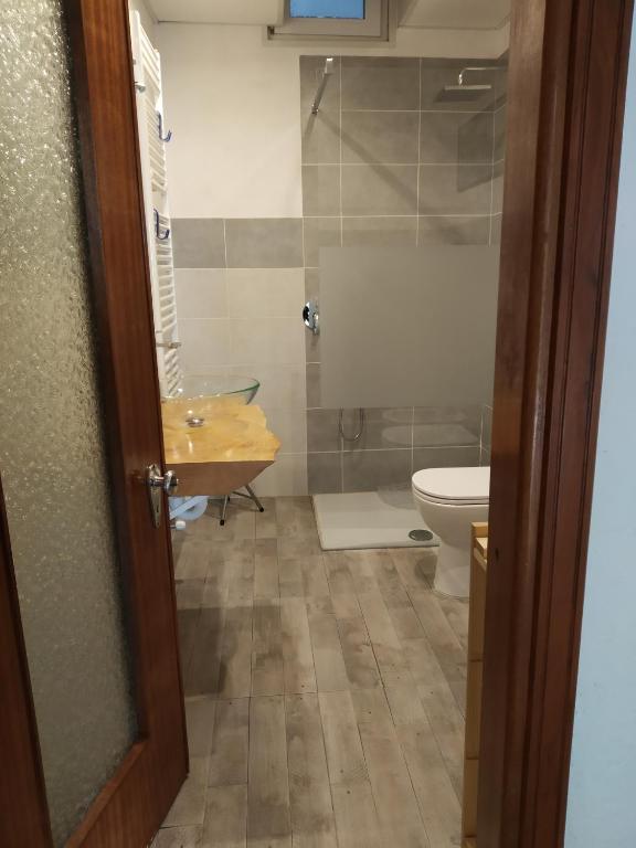 Koupelna v ubytování B&B VALCHISONE