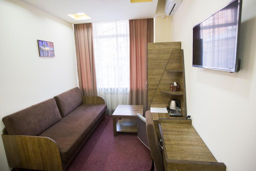 Posezení v ubytování Hobby Hotel