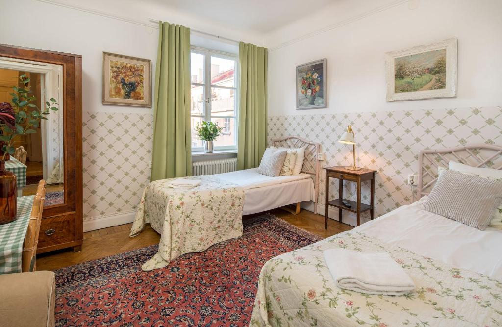Postel nebo postele na pokoji v ubytování Wasa Park Hotel