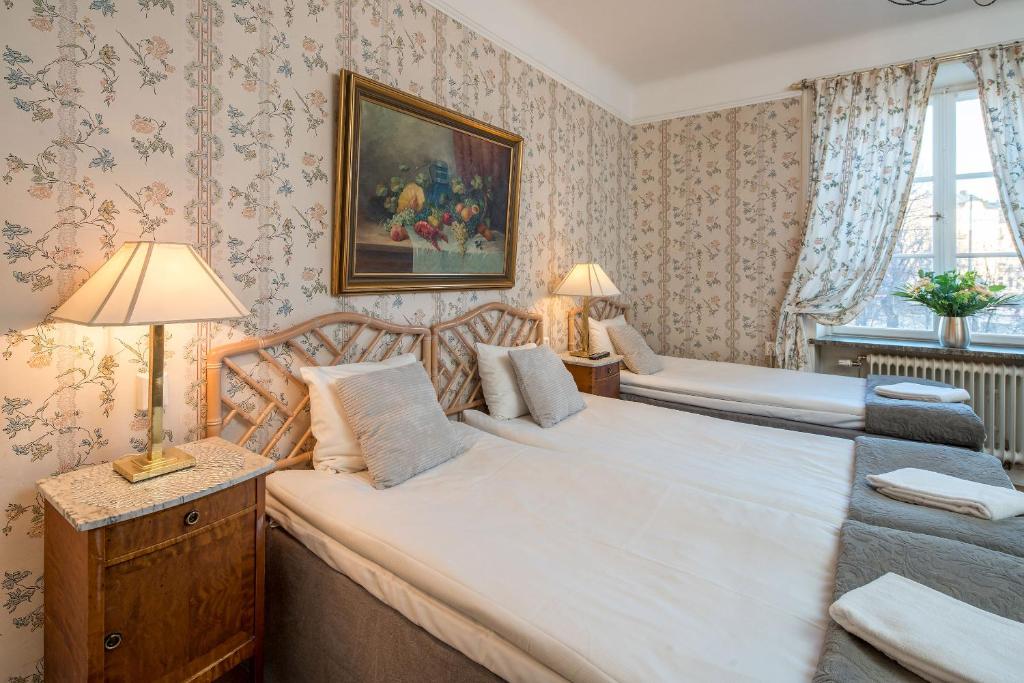 Postel nebo postele na pokoji v ubytování Wasa Park Hotel