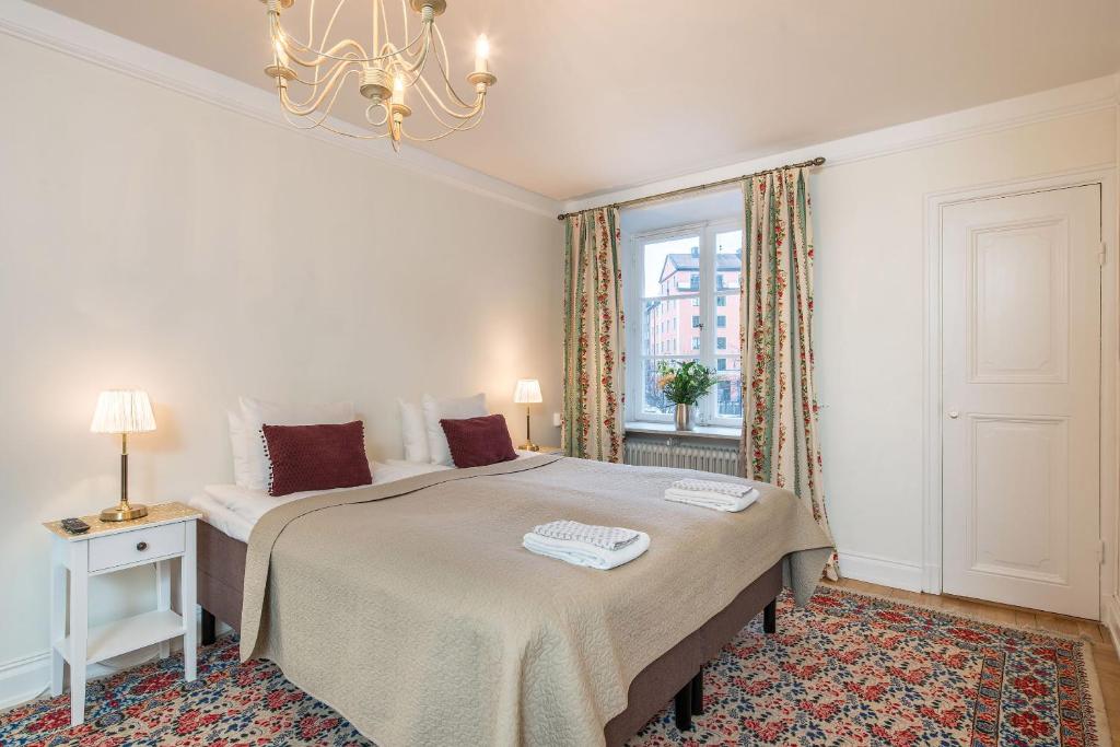 Postel nebo postele na pokoji v ubytování Wasa Park Hotel