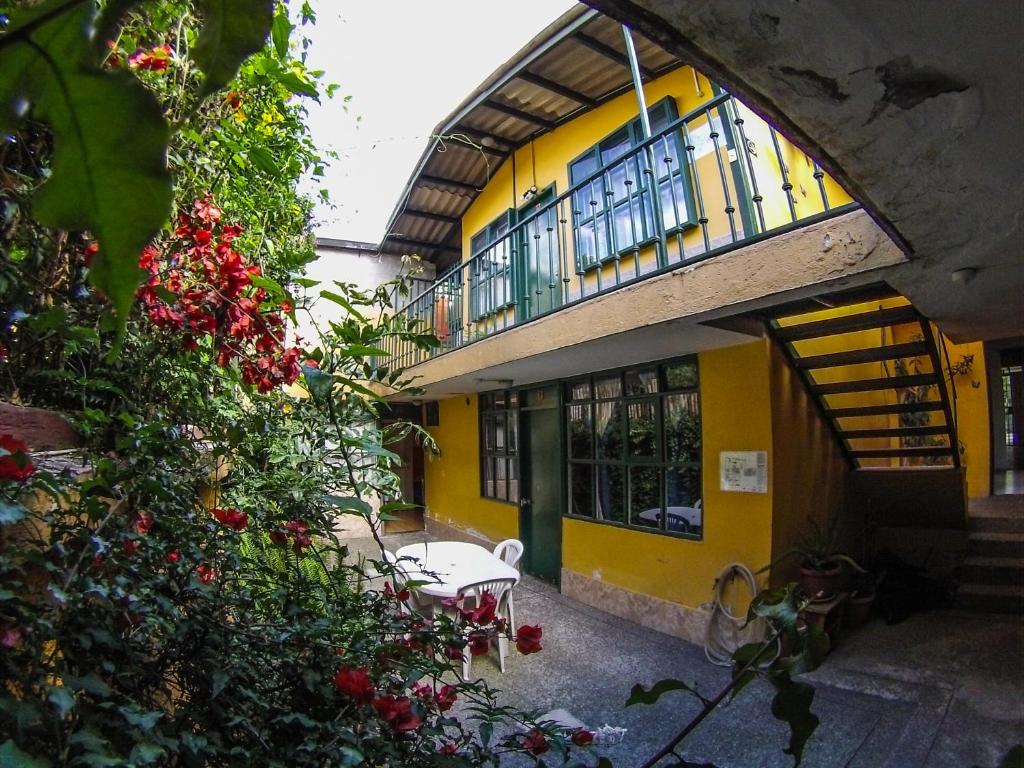 Budova, kde se hostel nachází
