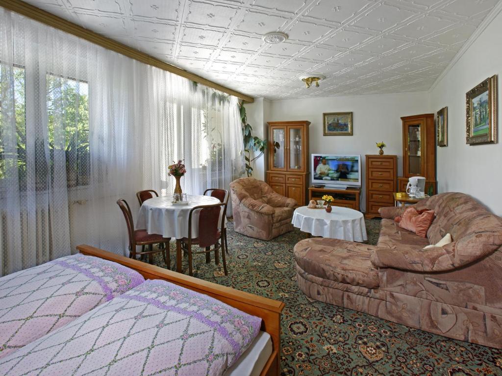 Posezení v ubytování Pension Villa Hany