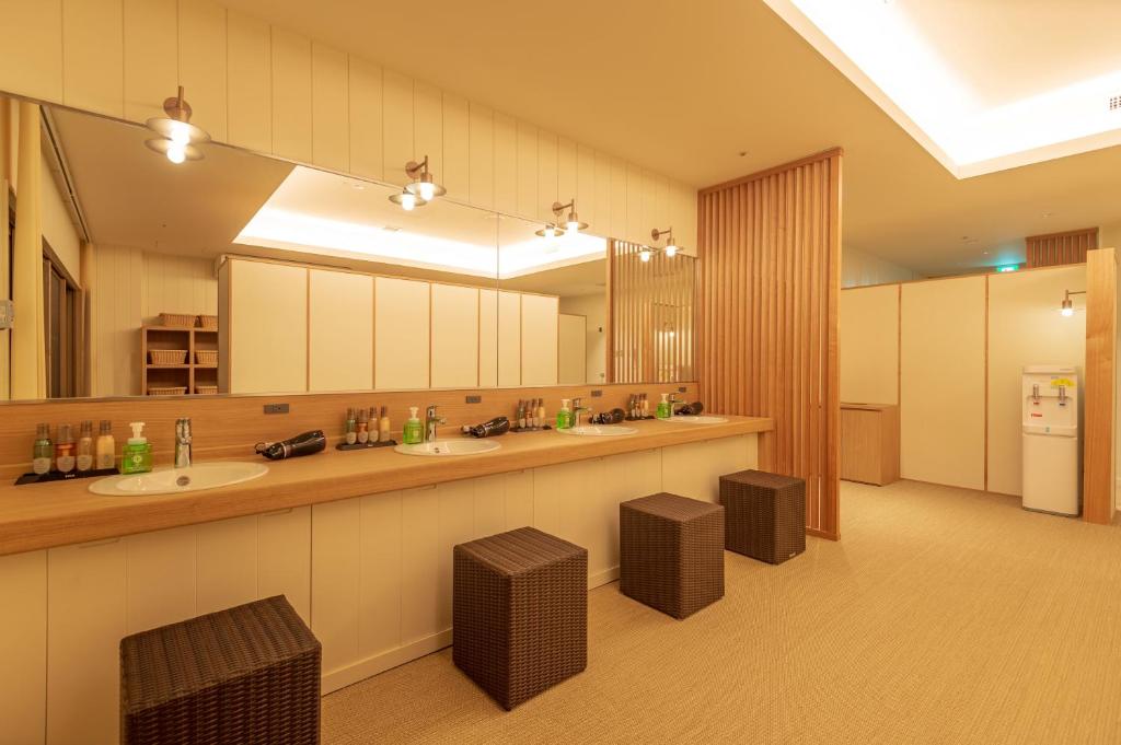 Kuchyň nebo kuchyňský kout v ubytování Lime Resort Myoko