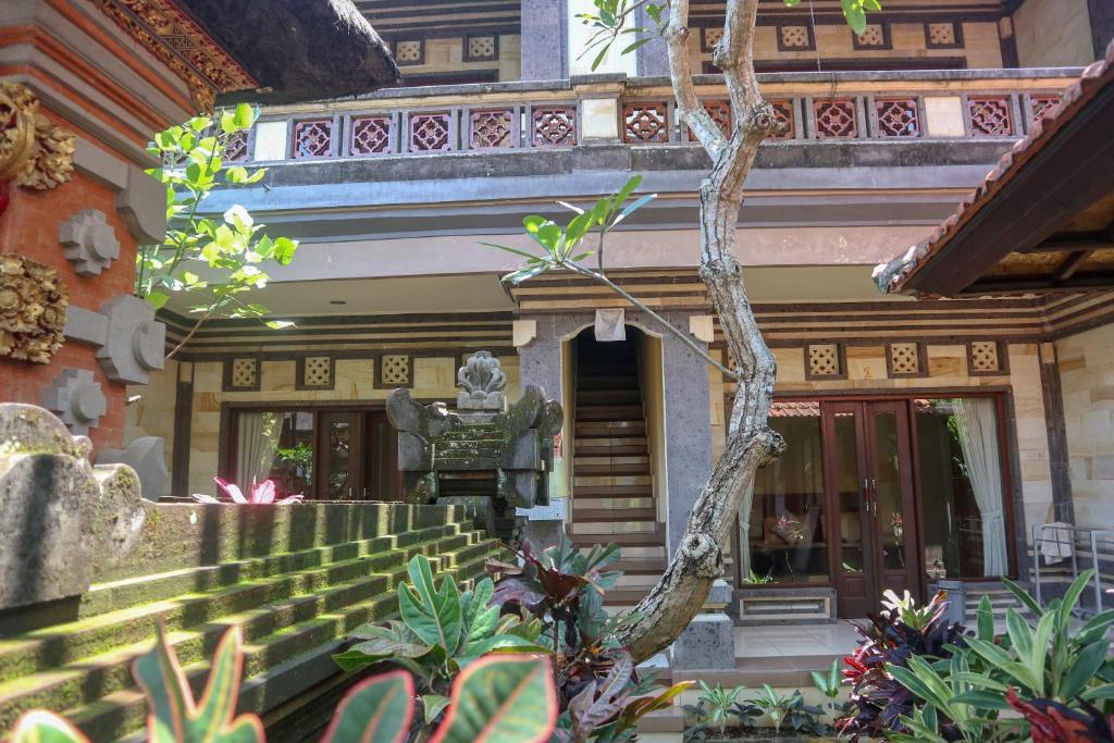 Zahrada ubytování Ubud Canti House