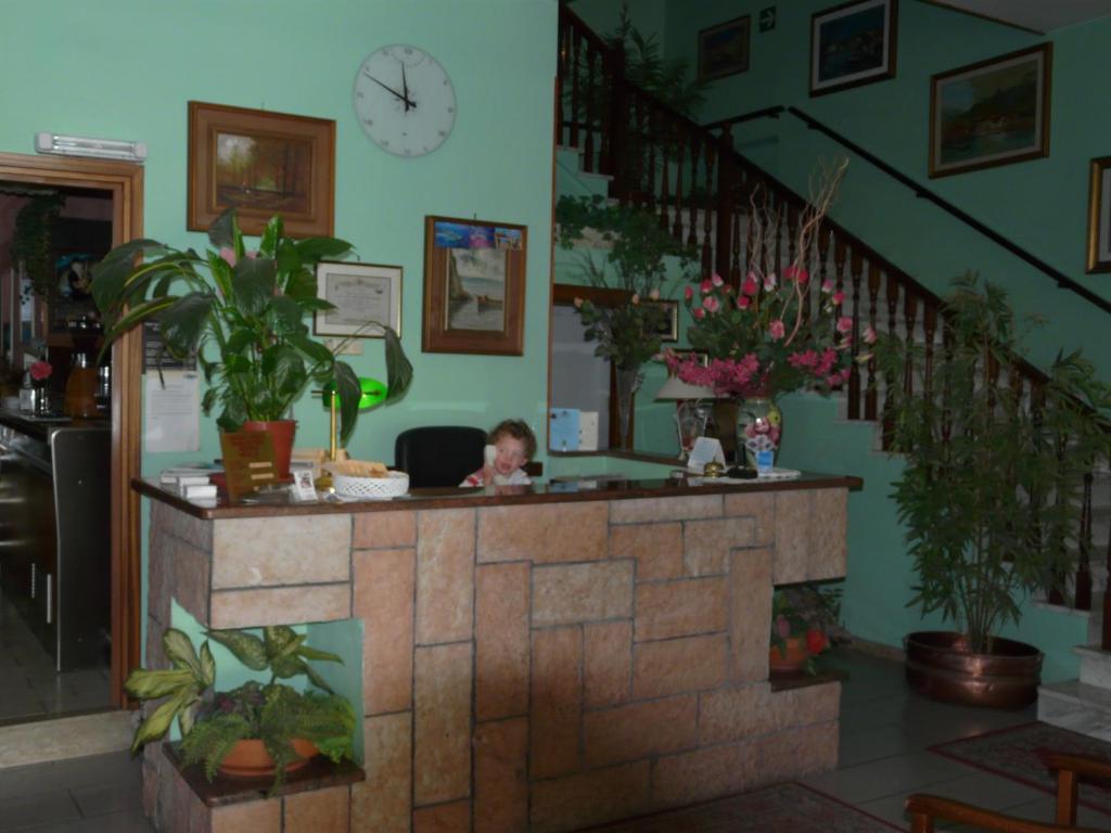 Vstupní hala nebo recepce v ubytování Hotel Vecchia Rimini