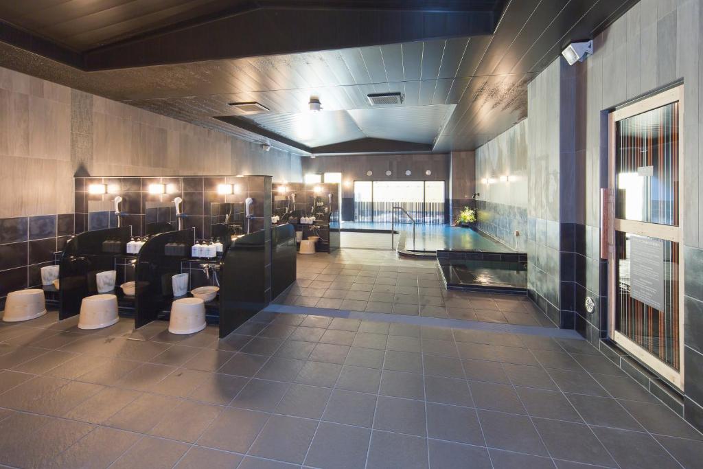Posezení v ubytování Hotel Route-inn Yamaguchi Yuda Onsen
