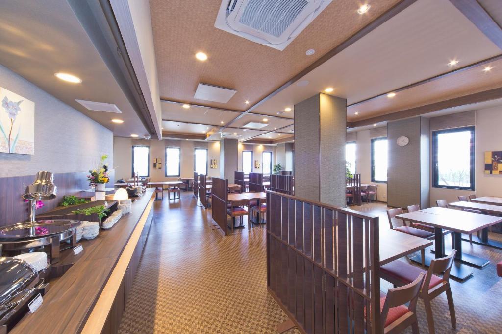 Posezení v ubytování Hotel Route-inn Yamaguchi Yuda Onsen