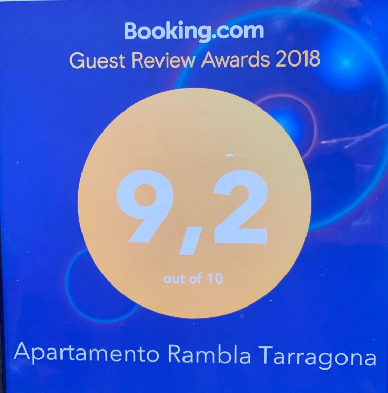 Certifikát, ocenenie alebo iný dokument vystavený v ubytovaní Apartment Rambla Tarragona Free parking