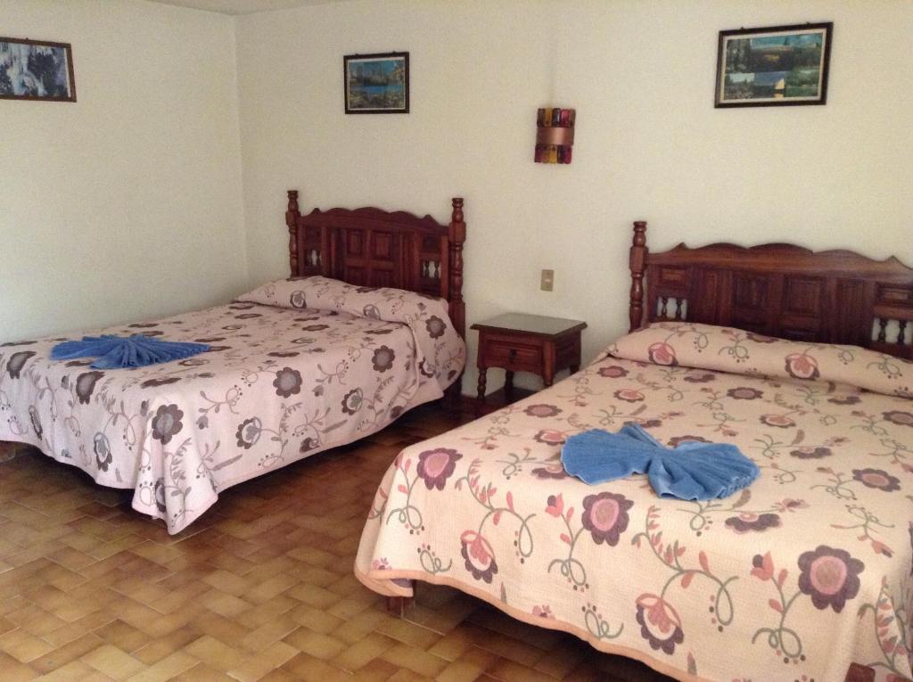 Postel nebo postele na pokoji v ubytování Hotel Atilanos