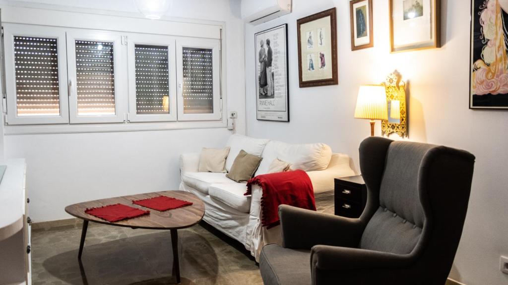 Posezení v ubytování Apartamento Cadiz Paradiso