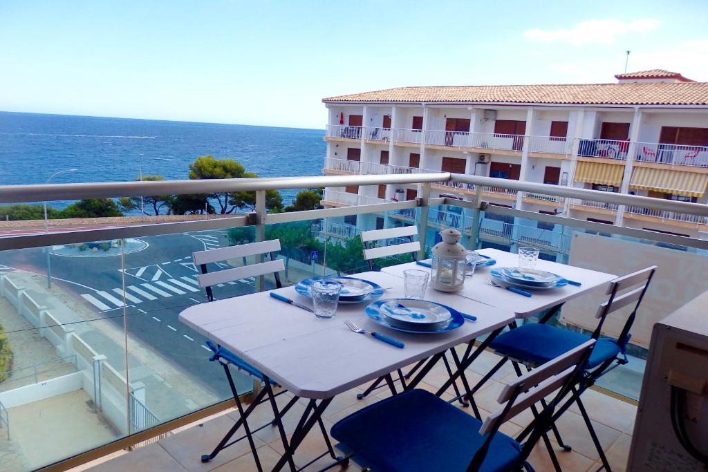 Balkón alebo terasa v ubytovaní Meddays Apartamento la Caleta Ático