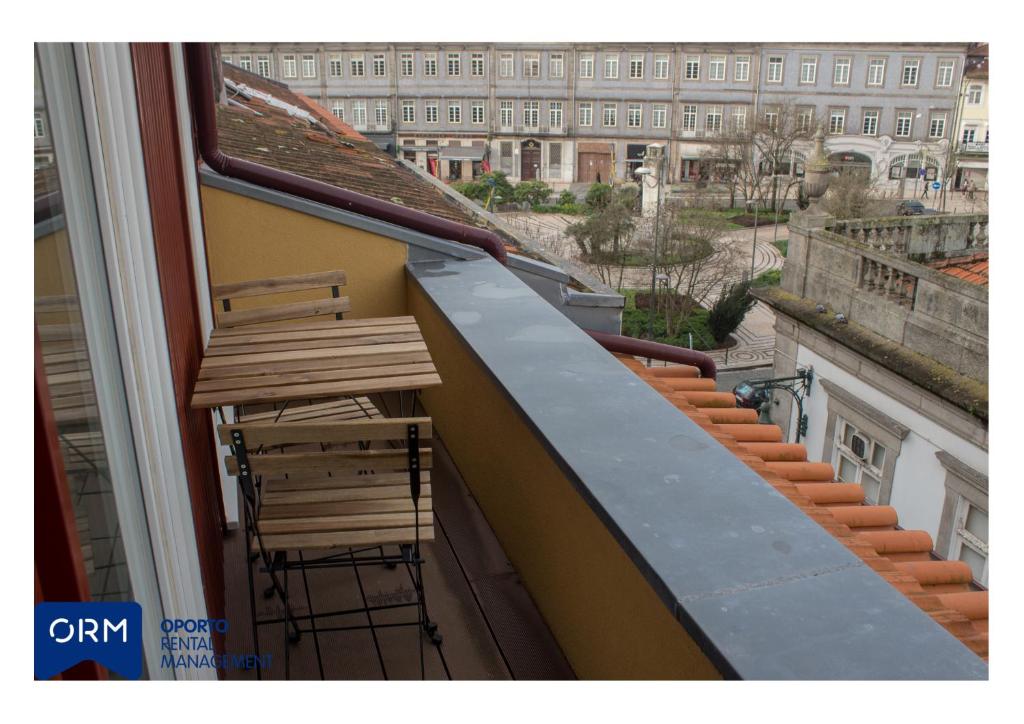 Balkón nebo terasa v ubytování ORM Praça Apartment