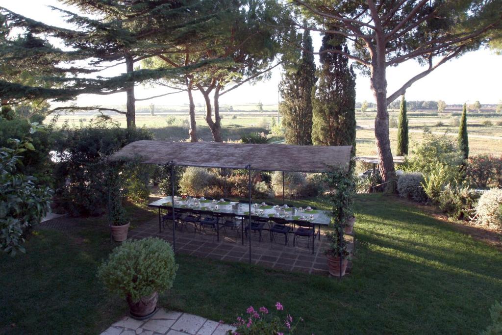 Zahrada ubytování Agriturismo Peretti
