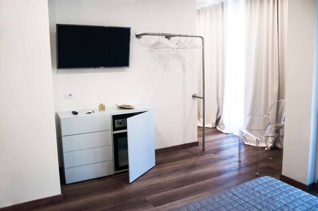 TV a/nebo společenská místnost v ubytování HOMY BnB
