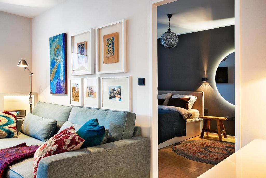 Posezení v ubytování Cityapartment Graz