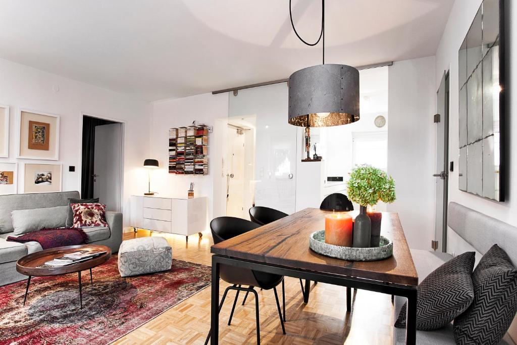 Posezení v ubytování Cityapartment Graz