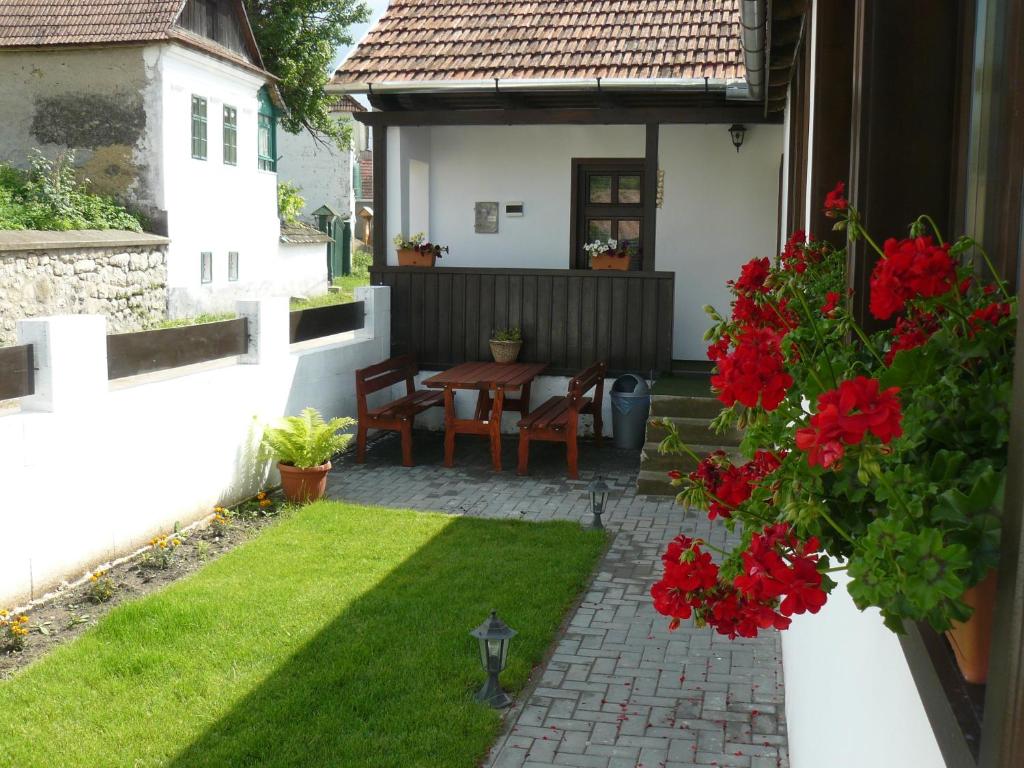 Zahrada ubytování Casa Demeter