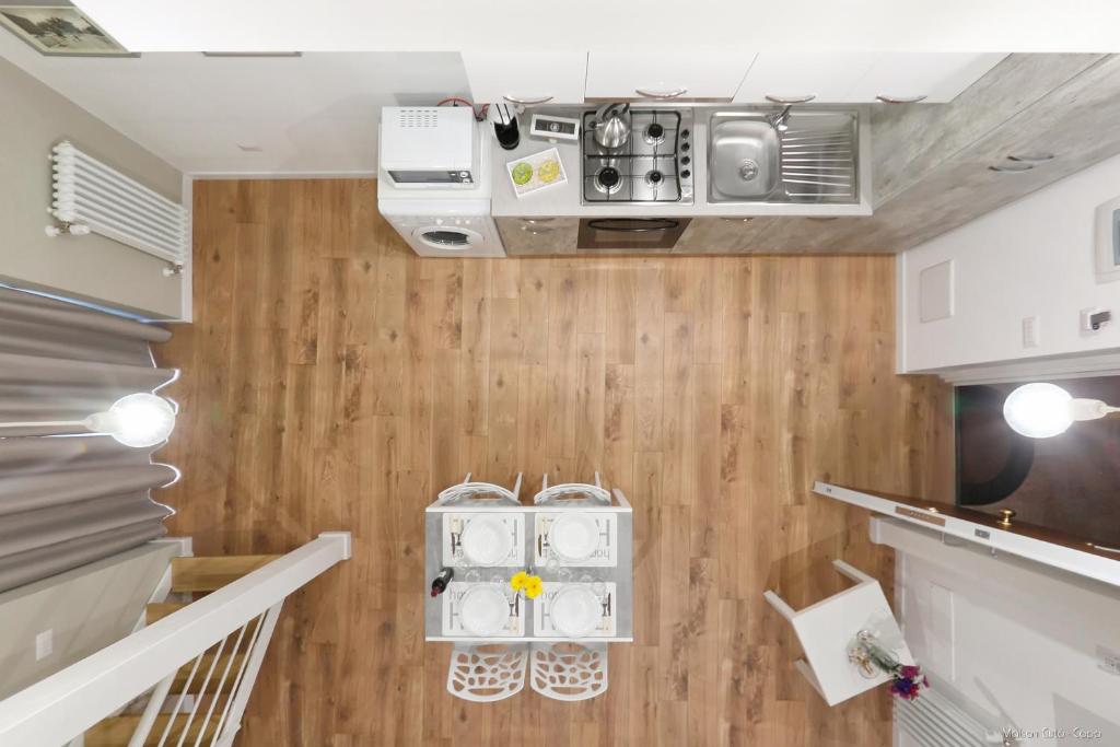 Kuchyňa alebo kuchynka v ubytovaní Maison Cutò