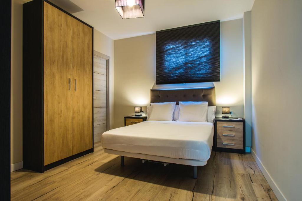 Postel nebo postele na pokoji v ubytování Hostel SEA&DREAMS Calpe