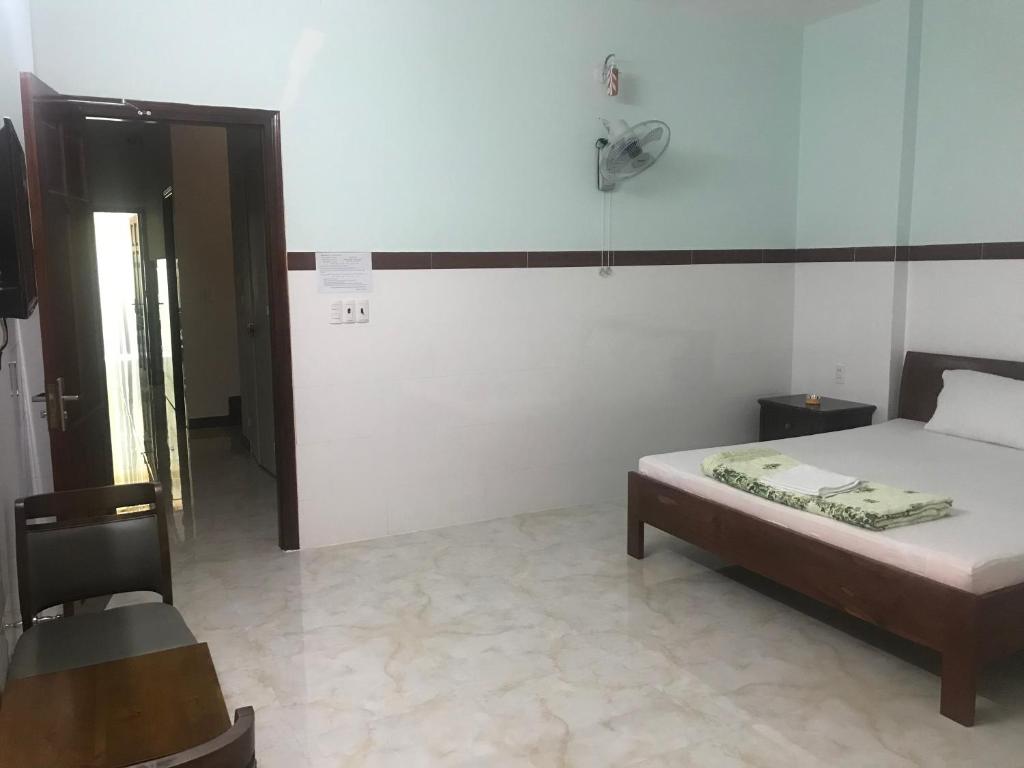Postel nebo postele na pokoji v ubytování Hoang Minh 846 Hostel