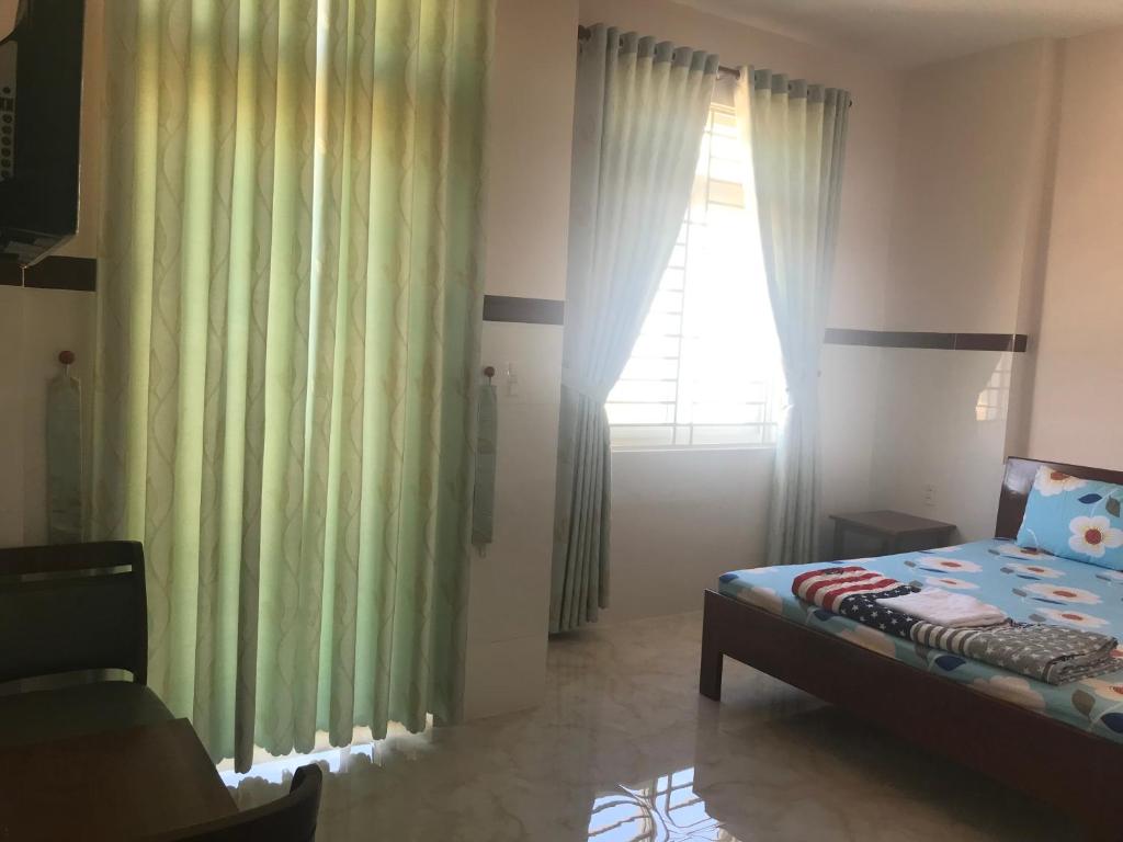 Postel nebo postele na pokoji v ubytování Hoang Minh 846 Hostel