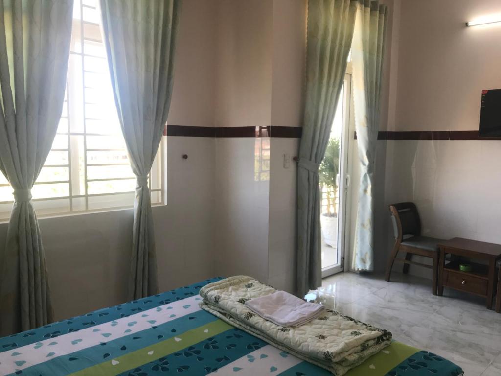 Postel nebo postele na pokoji v ubytování Hoang Minh 846 Hostel