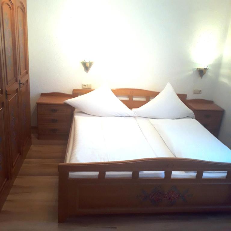 Postel nebo postele na pokoji v ubytování Pension Brix