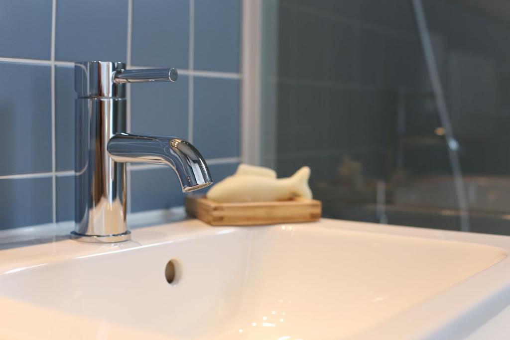 Koupelna v ubytování Boutique Hotel Reschen
