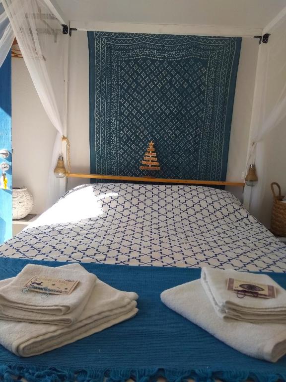 Postel nebo postele na pokoji v ubytování Chez Cécile Home