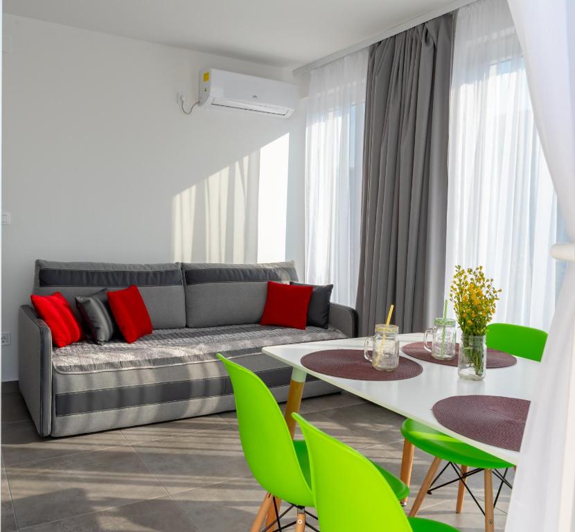 Posezení v ubytování Apartmani Dalmacjia
