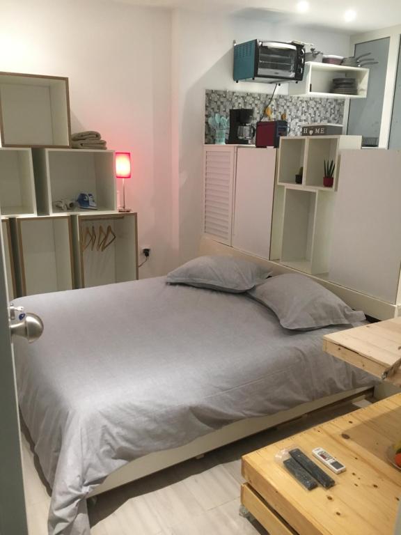 Postel nebo postele na pokoji v ubytování Le cocon de Sfax