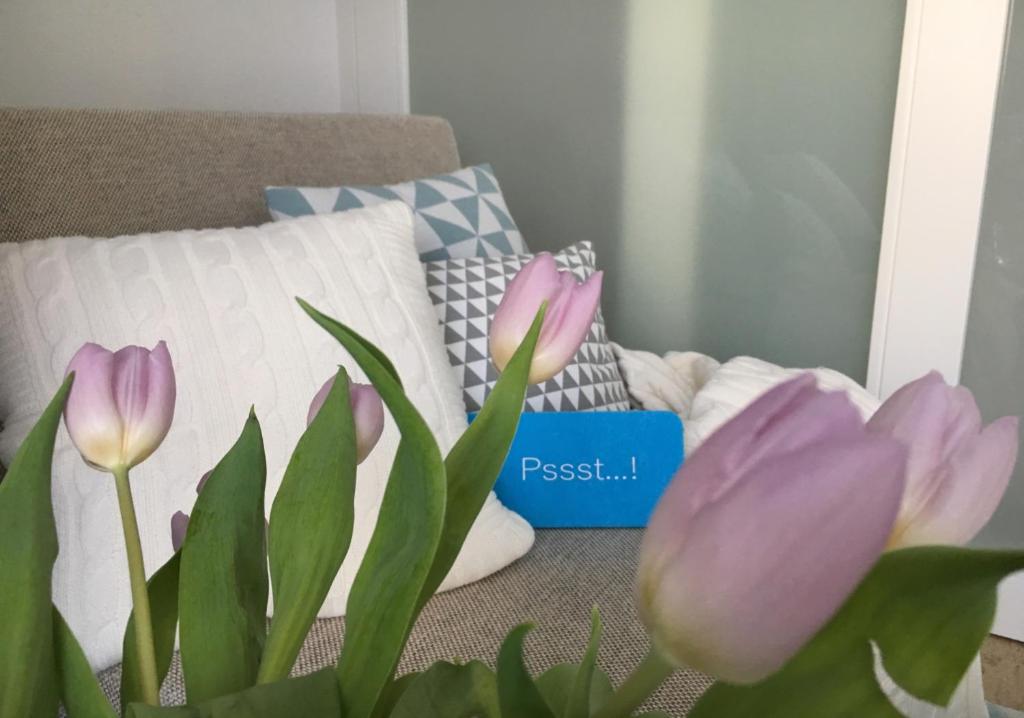 Postel nebo postele na pokoji v ubytování Boutique Hotel Reschen
