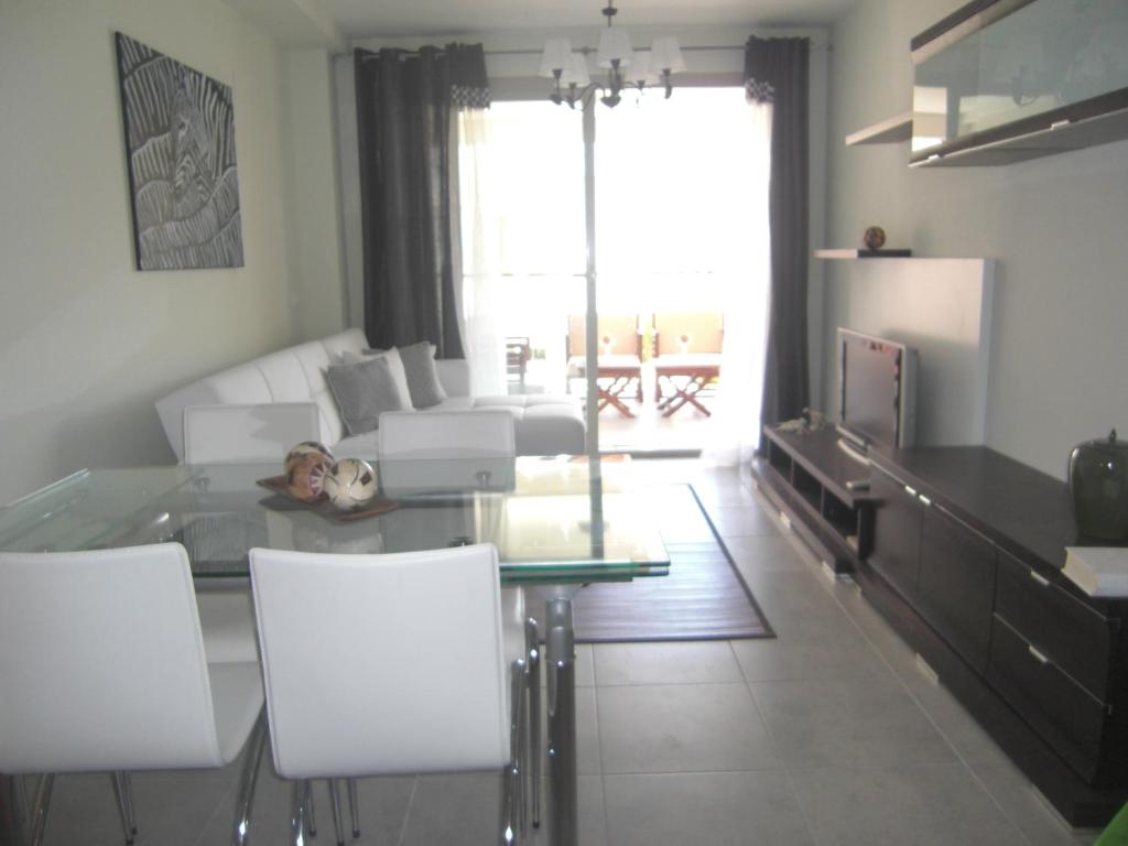 Istumisnurk majutusasutuses Ronda Barbiguera, 1 Aldea Golf apt 3210