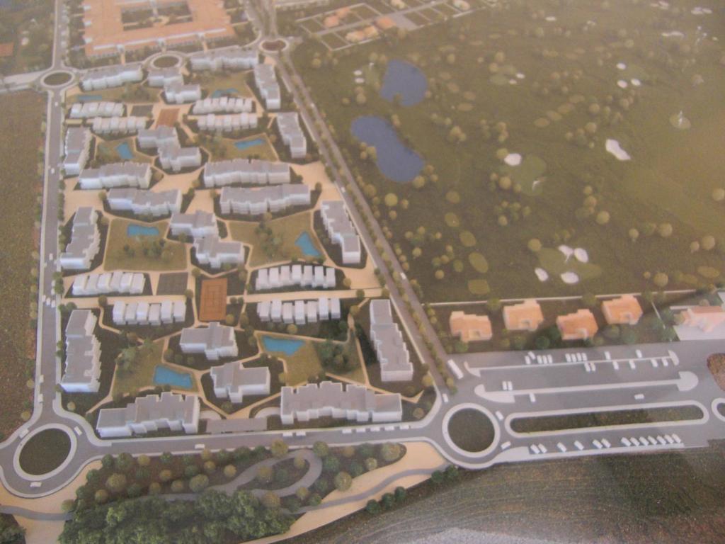 Pohľad z vtáčej perspektívy na ubytovanie Ronda Barbiguera, 1 Aldea Golf apt 3210