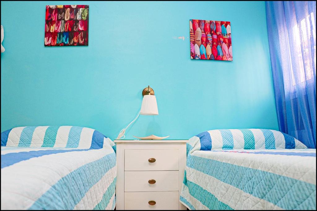 Postel nebo postele na pokoji v ubytování Apartamento Del Rio