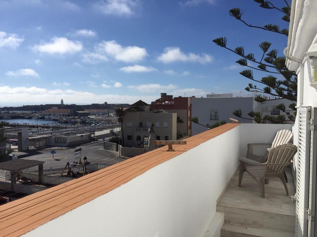 Balkón alebo terasa v ubytovaní Alameda Hostal Boutique