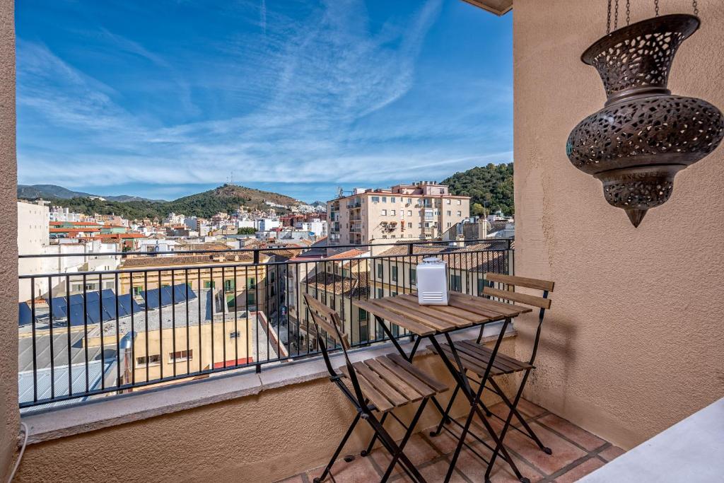 Nespecifikovaný výhled na hory nebo výhled na hory při pohledu z apartmánu
