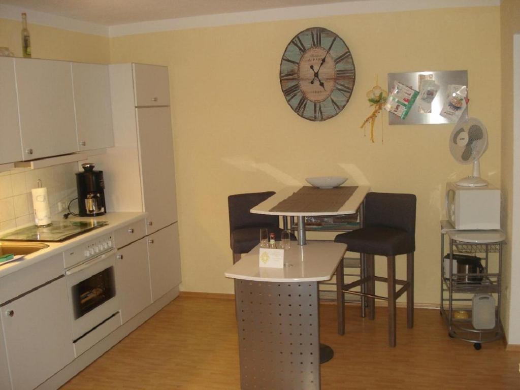 Kuchyň nebo kuchyňský kout v ubytování Haus Hönigsgrub