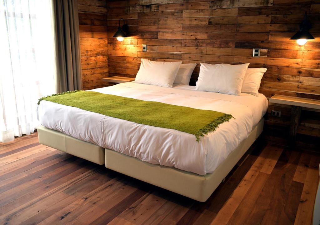 Postel nebo postele na pokoji v ubytování Hotel Agua Nativa