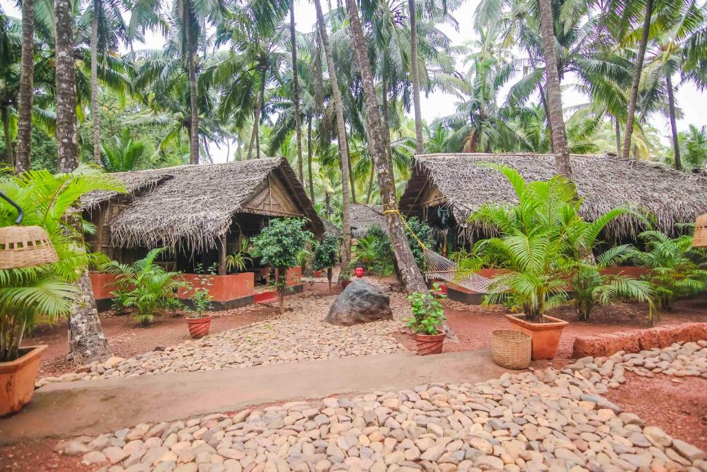 Zahrada ubytování Palm Trees Ayurvedic Heritage