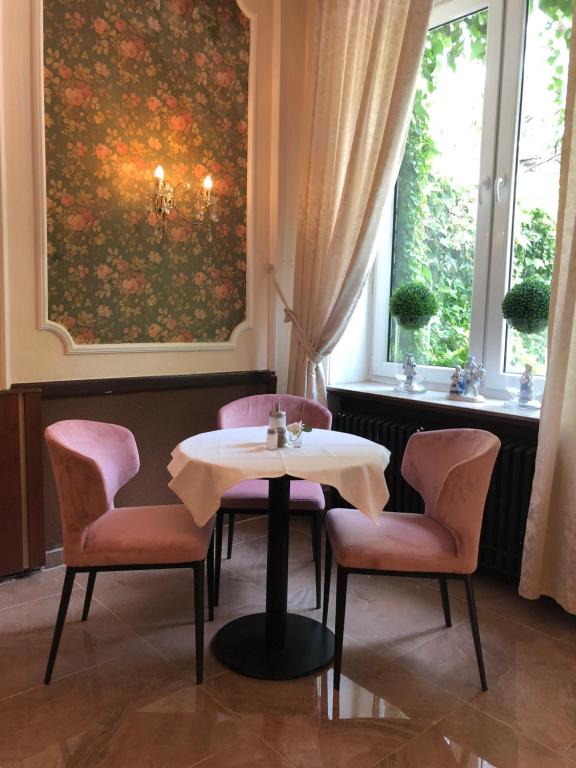 Posezení v ubytování Hotel am Schloss