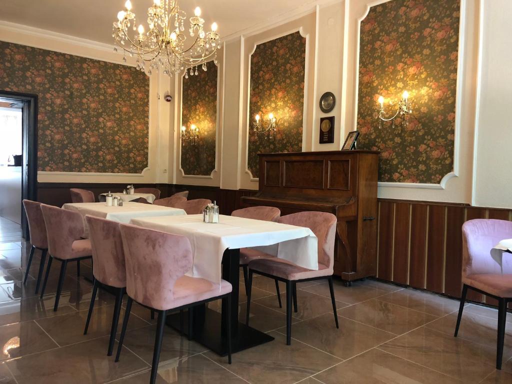 Posezení v ubytování Hotel am Schloss
