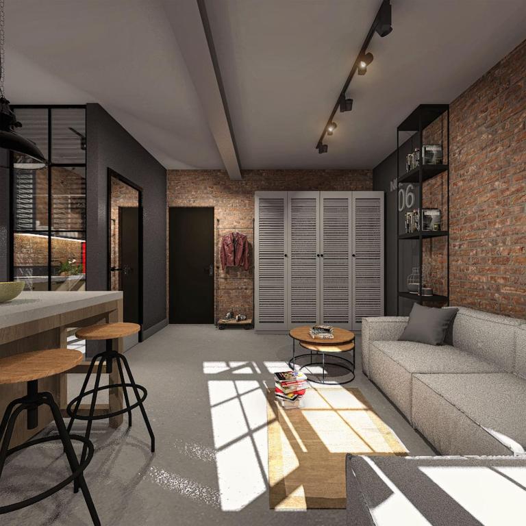Posedenie v ubytovaní Apartament Piastowska No.6