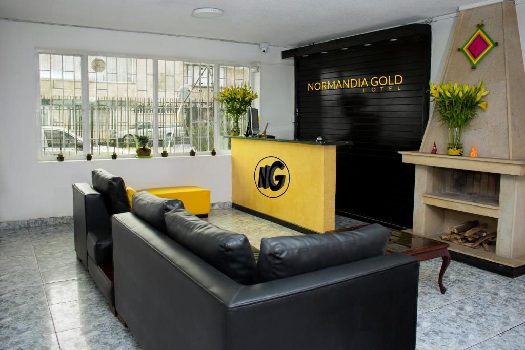 Posezení v ubytování Hotel Normandia Gold