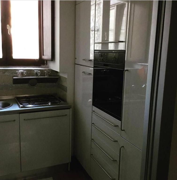 Kuchyň nebo kuchyňský kout v ubytování B&B Al Convento