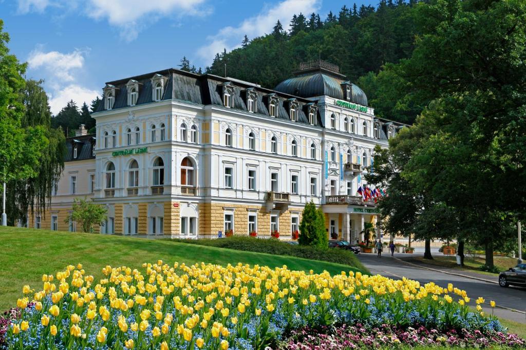 Zahrada ubytování Ensana Centrální Lázně - Maria Spa