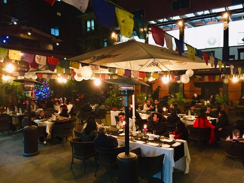 Restaurace v ubytování Dalai-La Boutique Hotel