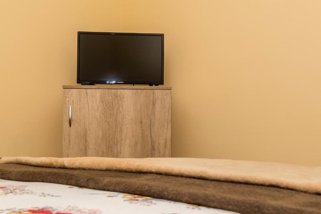 TV a/nebo společenská místnost v ubytování Casa Stefania