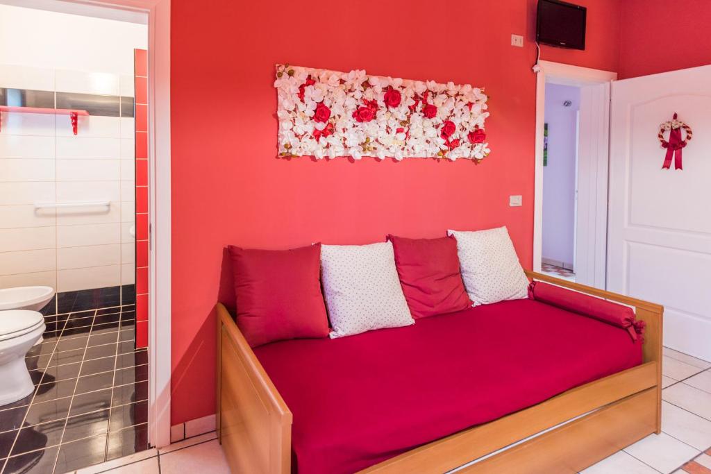 Posezení v ubytování B&B Cinque Stelle Salento